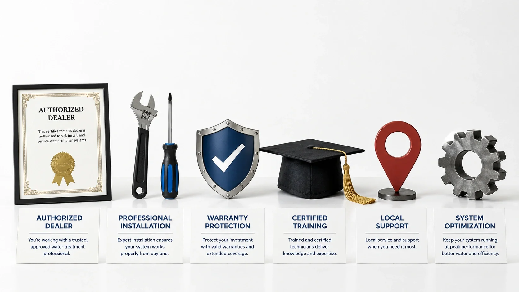 Benefits of choosing an authorized Clack dealer