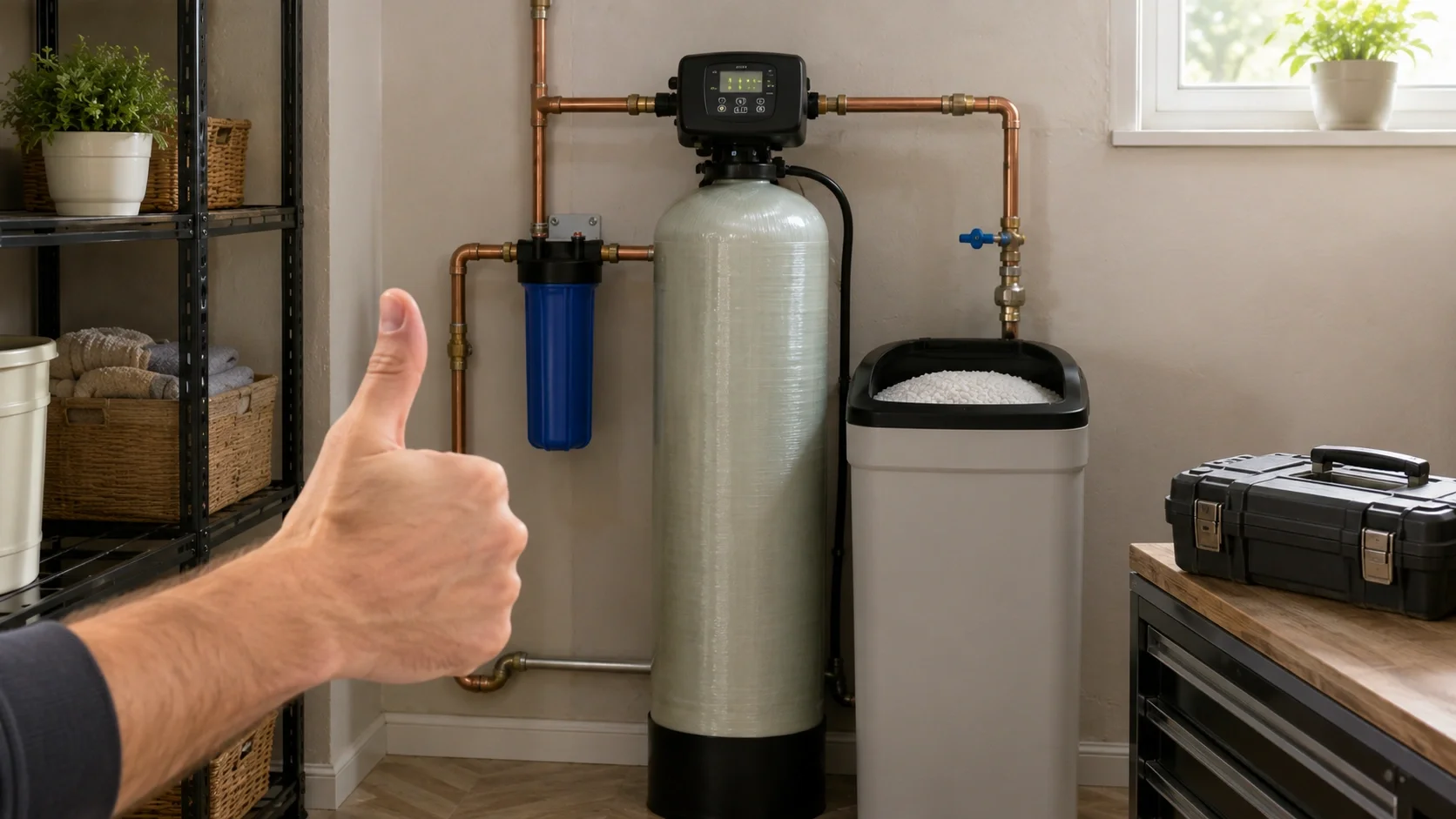 Summary of DIY water softener installation guide