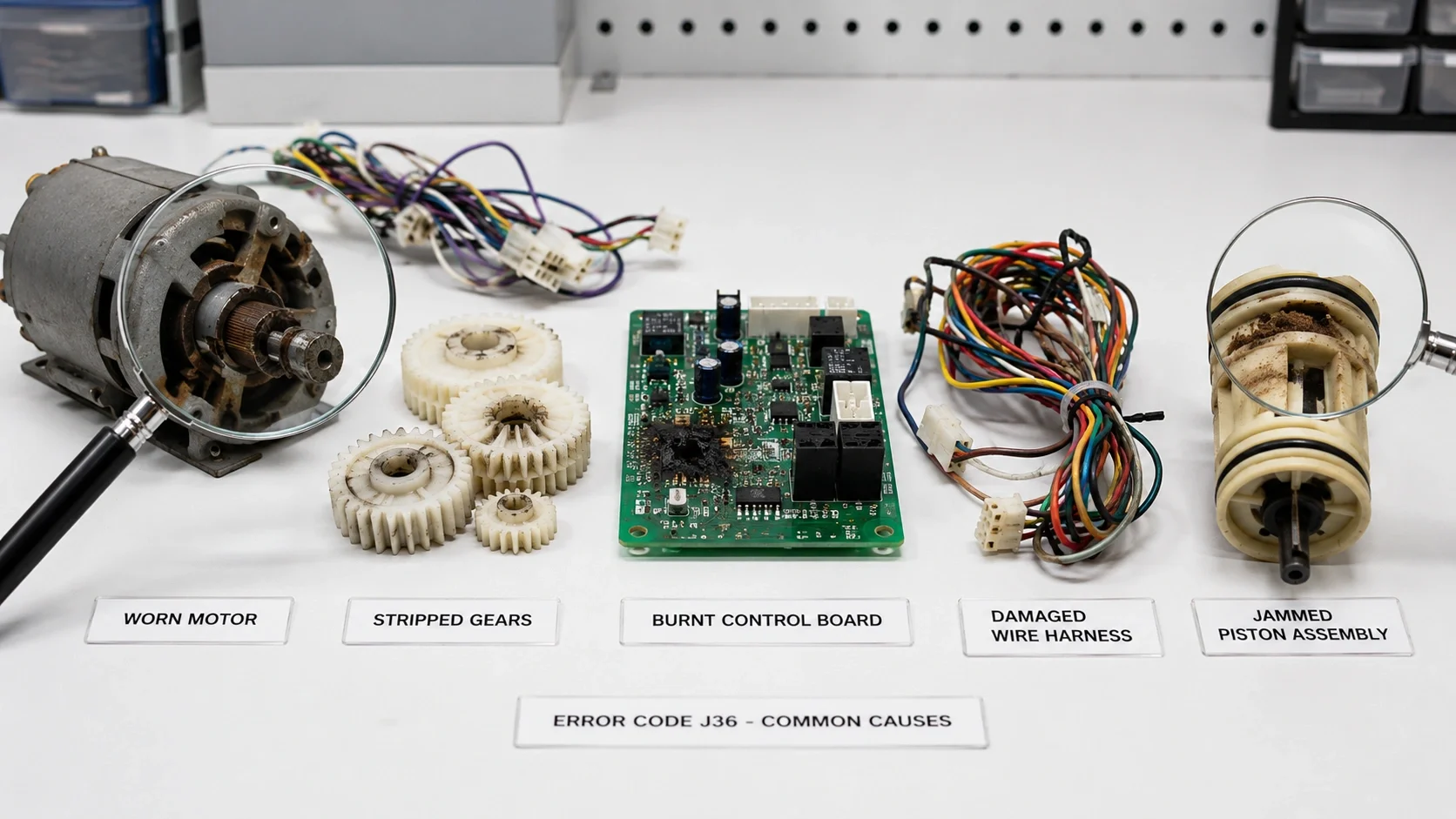 Causes of error code J36