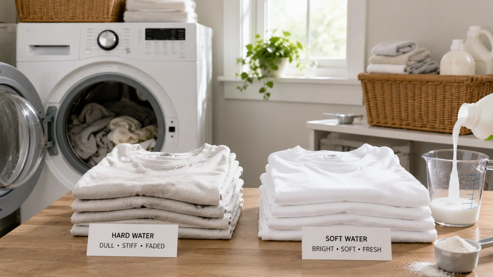Hard water laundry problems and solutions