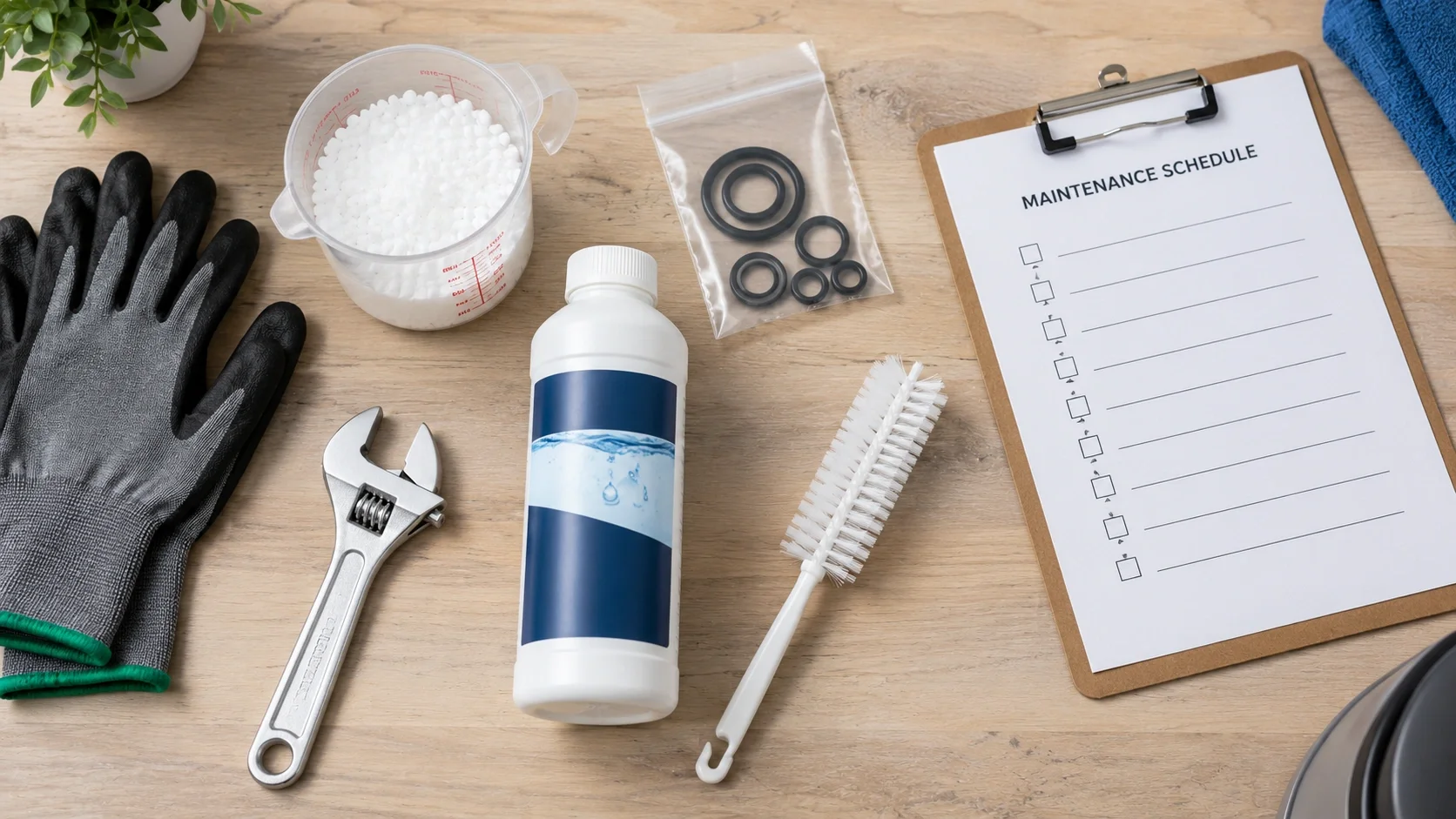 Maintenance tips for Wolverine water softeners