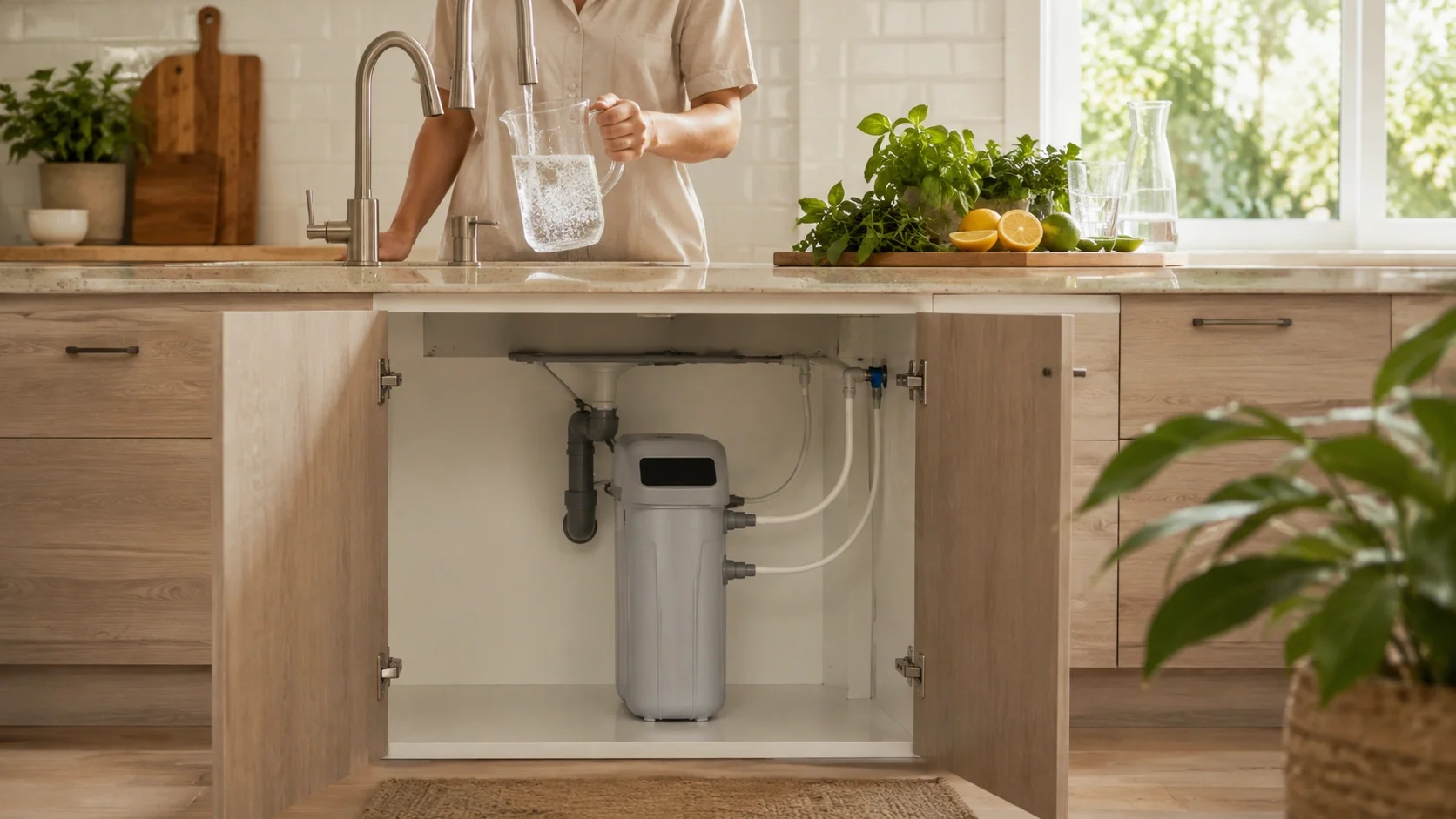 Benefits of salt-free water conditioner for home use