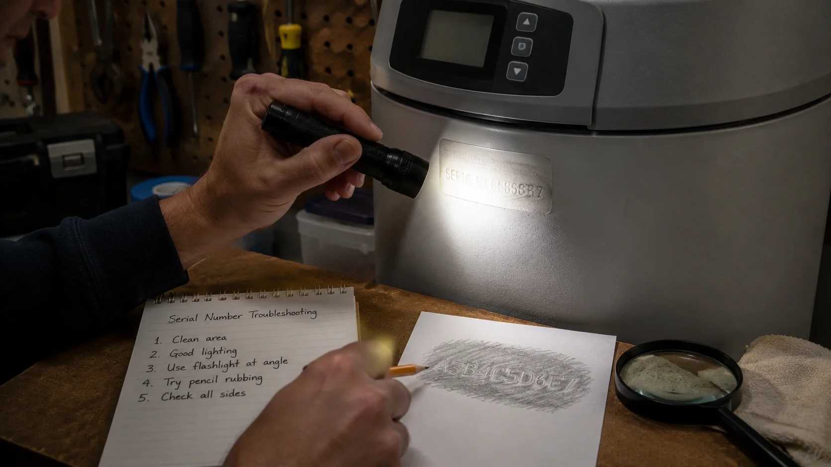 Troubleshooting Culligan serial number issues