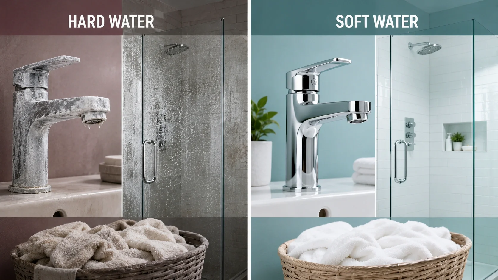 Soft water vs hard water comparison