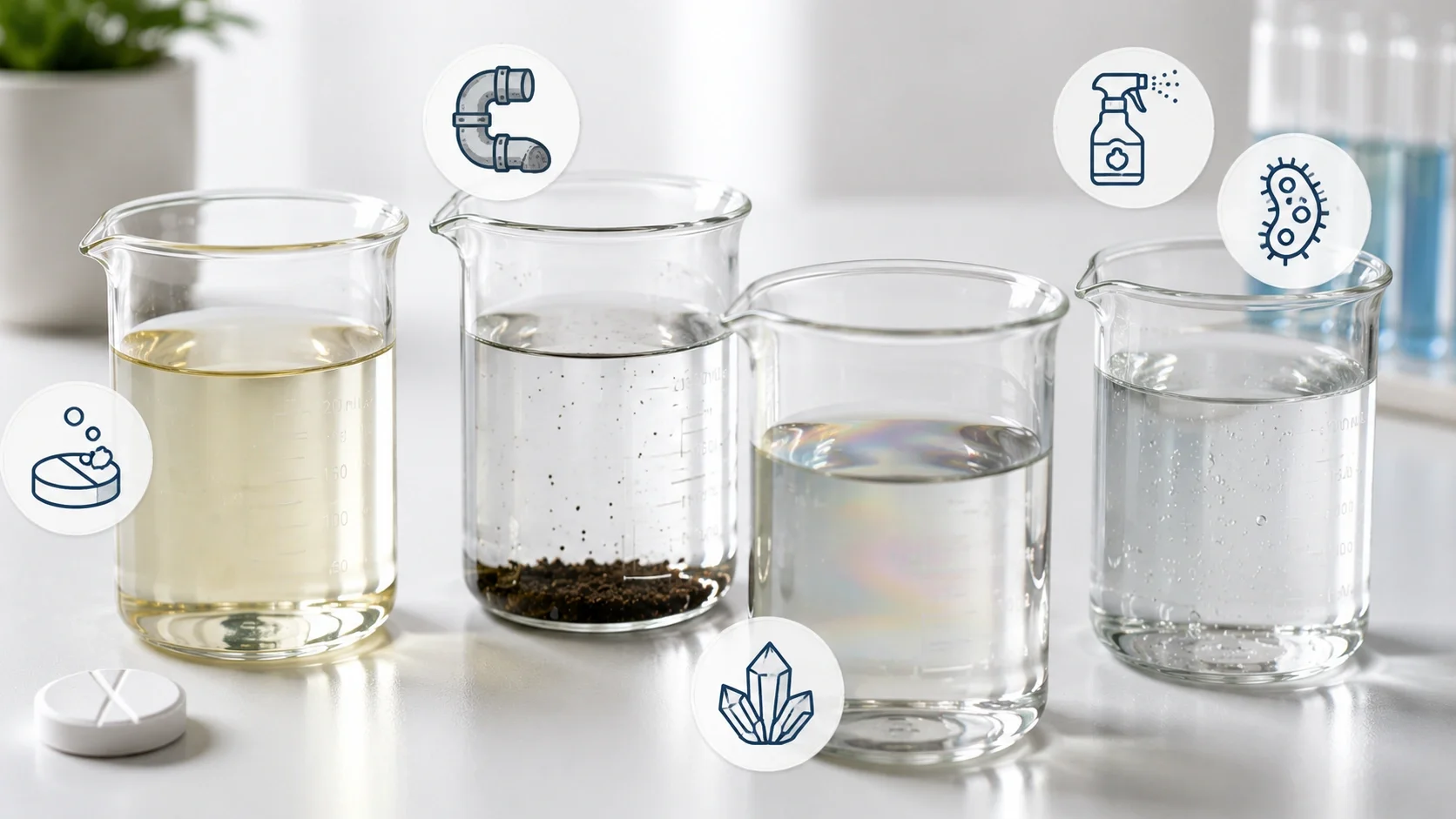 Common water contaminants and their health effects