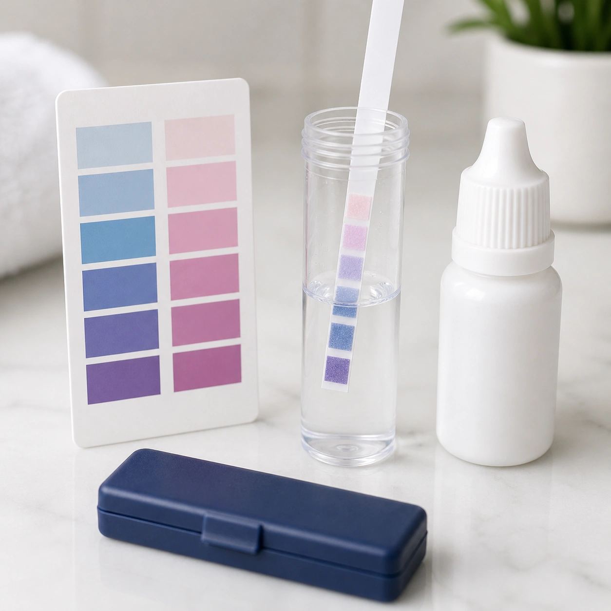 Water hardness test kit
