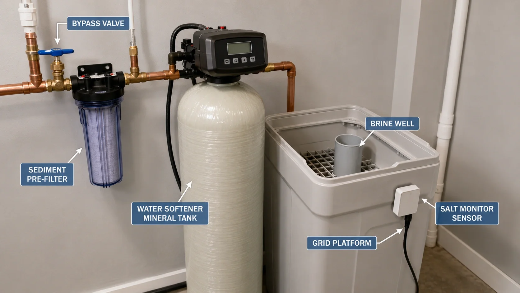 How to choose compatible water softener accessories