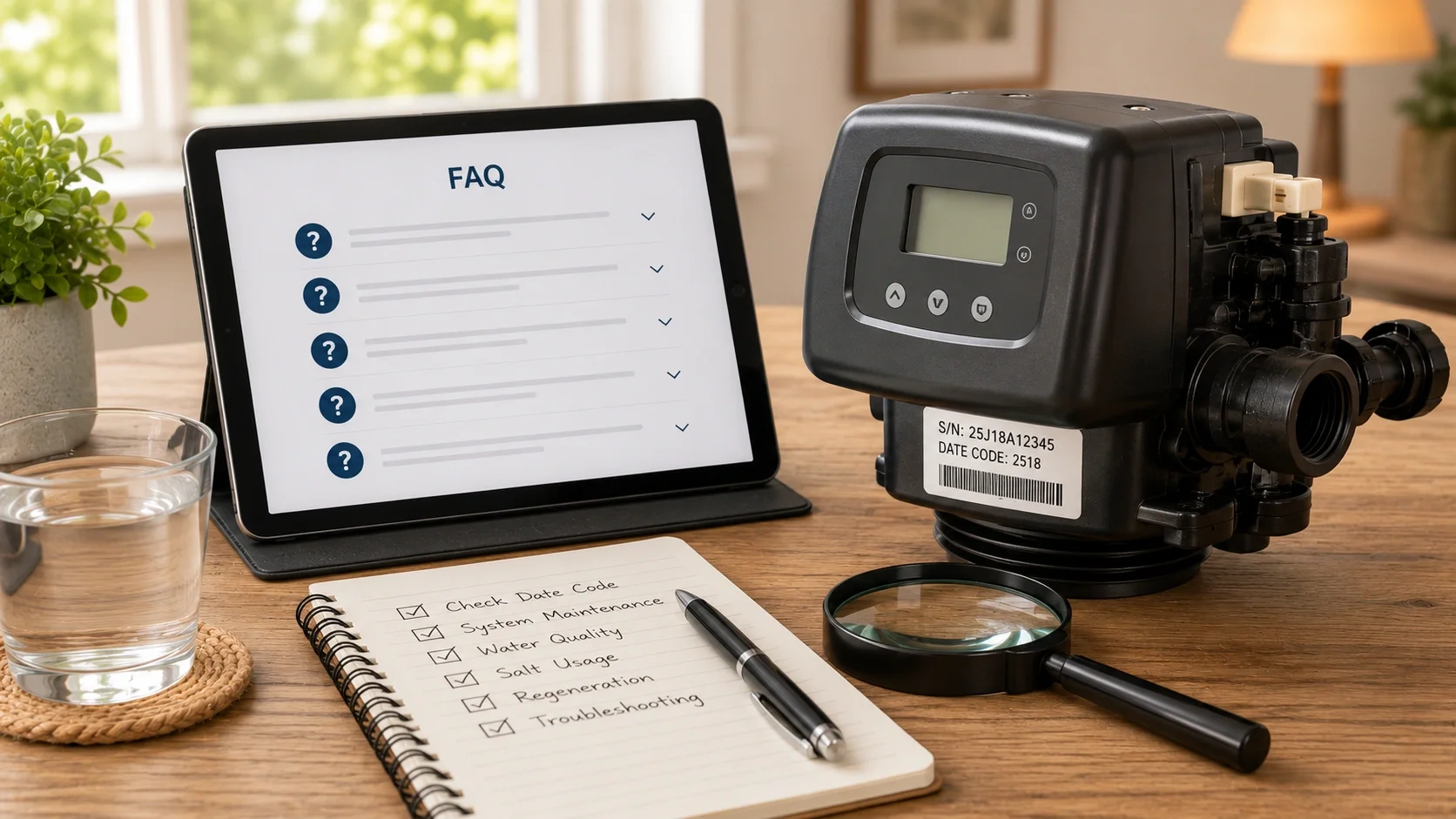 FAQ about water softener date codes