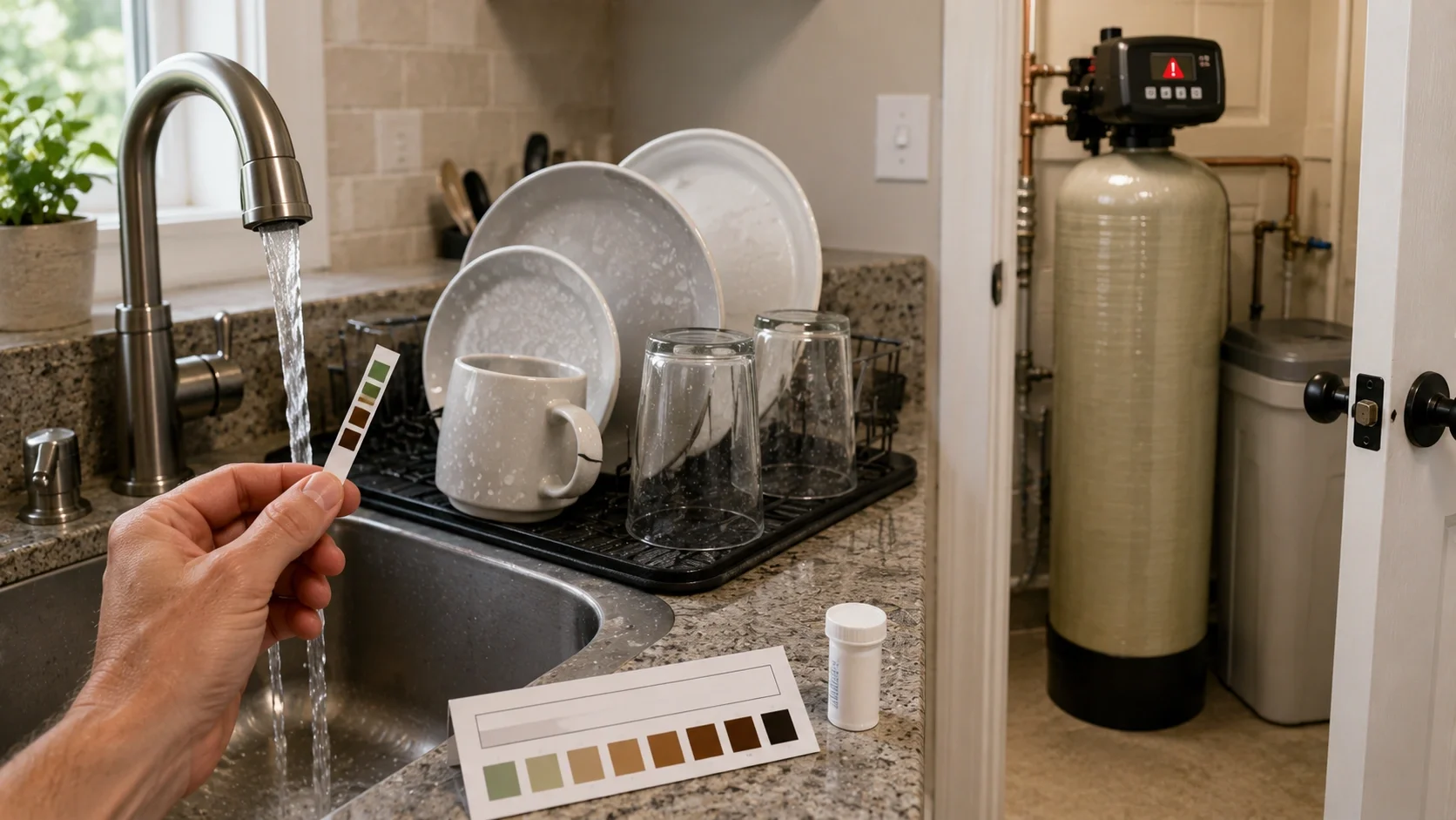 Troubleshooting water hardness issues