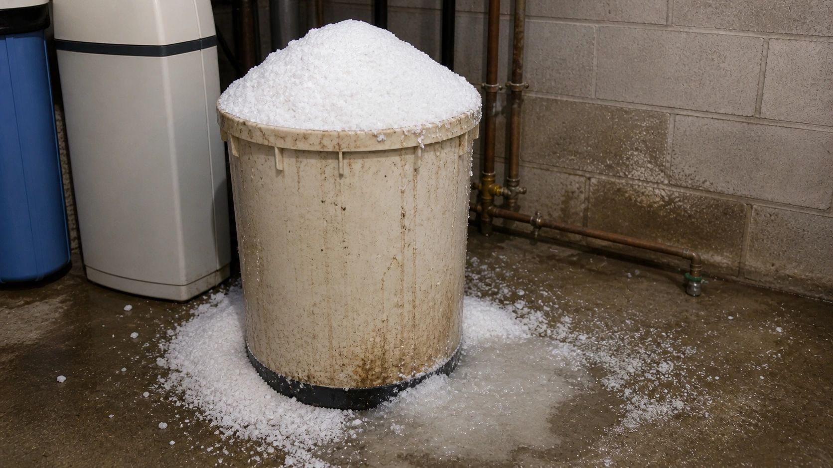 Common water softener maintenance mistakes