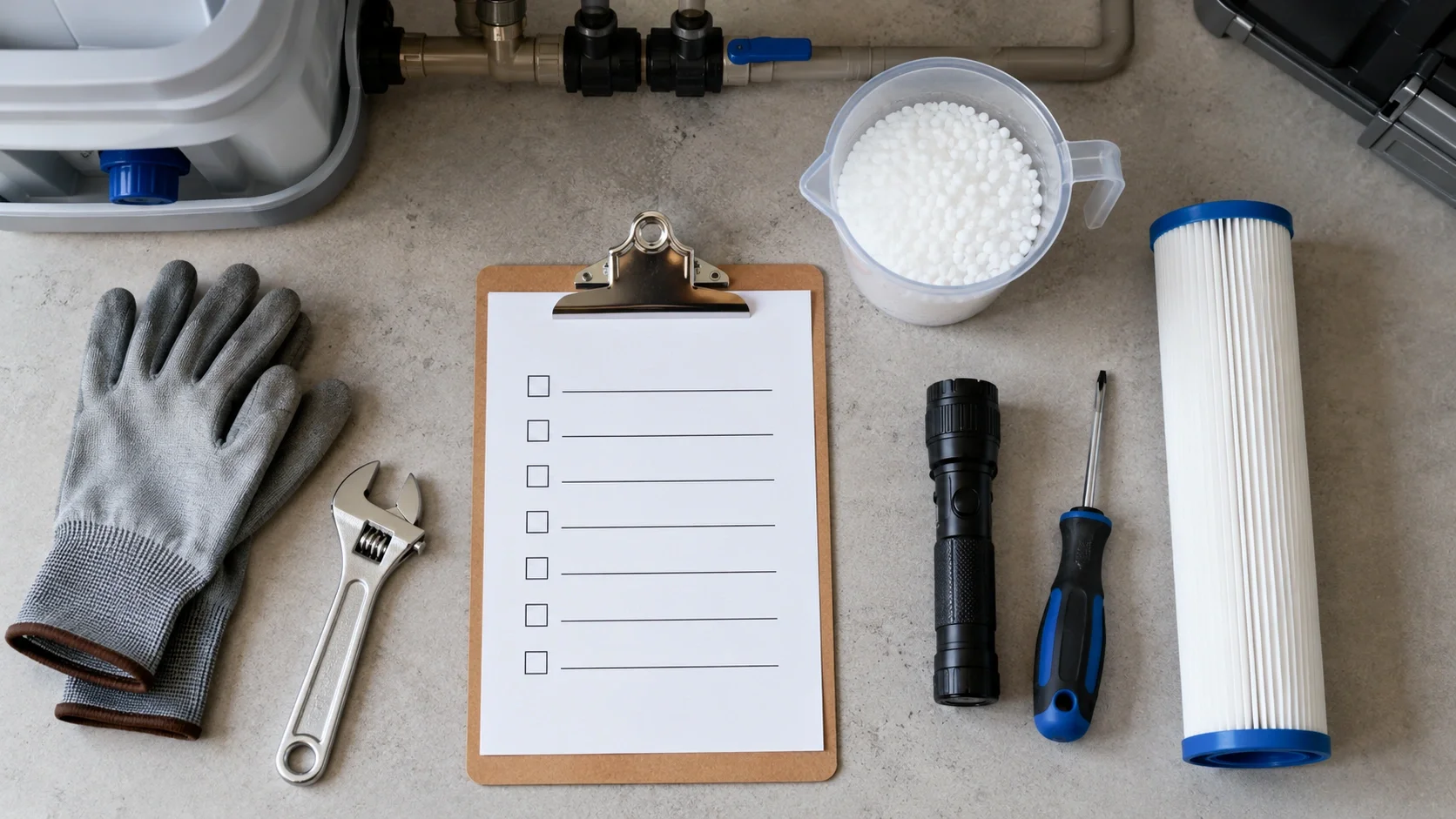 Water softener maintenance tips and schedule