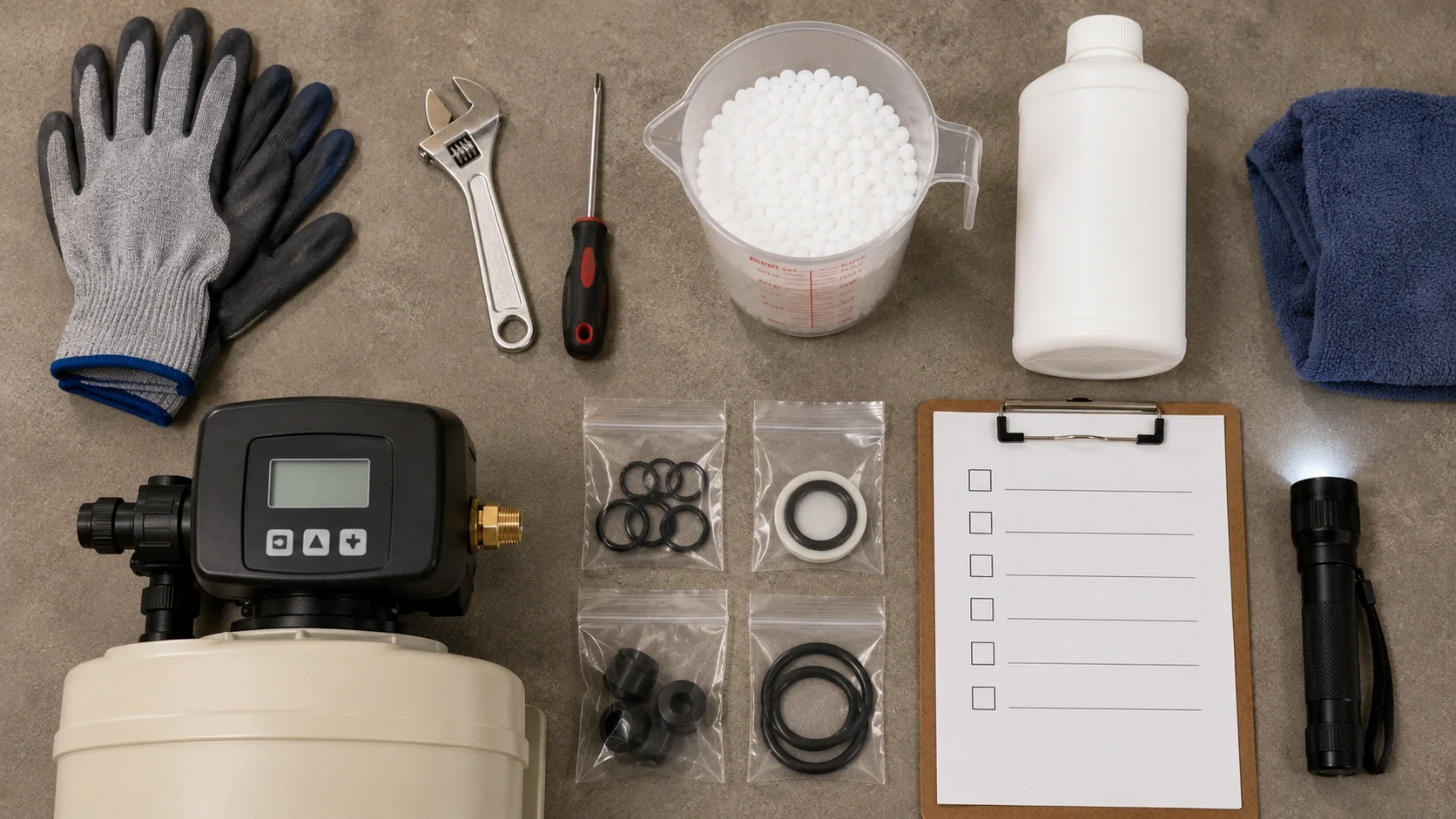Water softener part maintenance tips and schedule