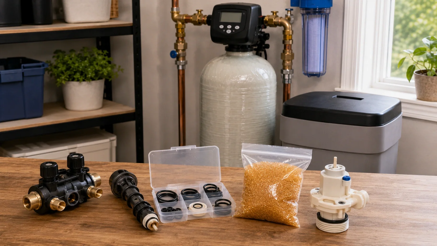 Wolverine water softener parts guide