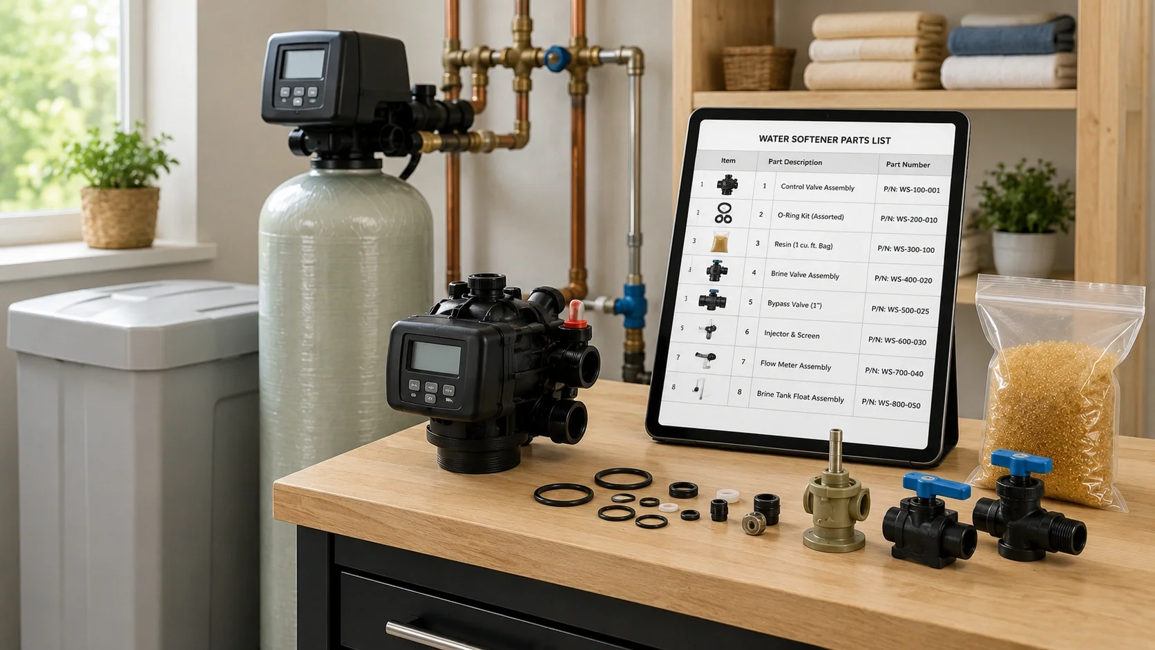 Complete Culligan water softener parts list guide