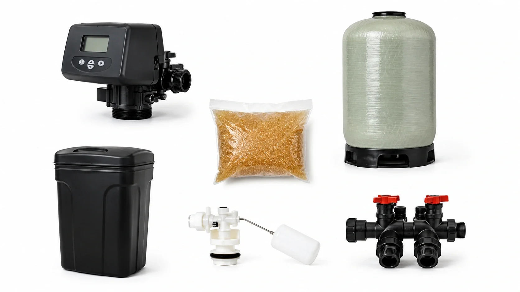 Overview of Culligan water softener parts