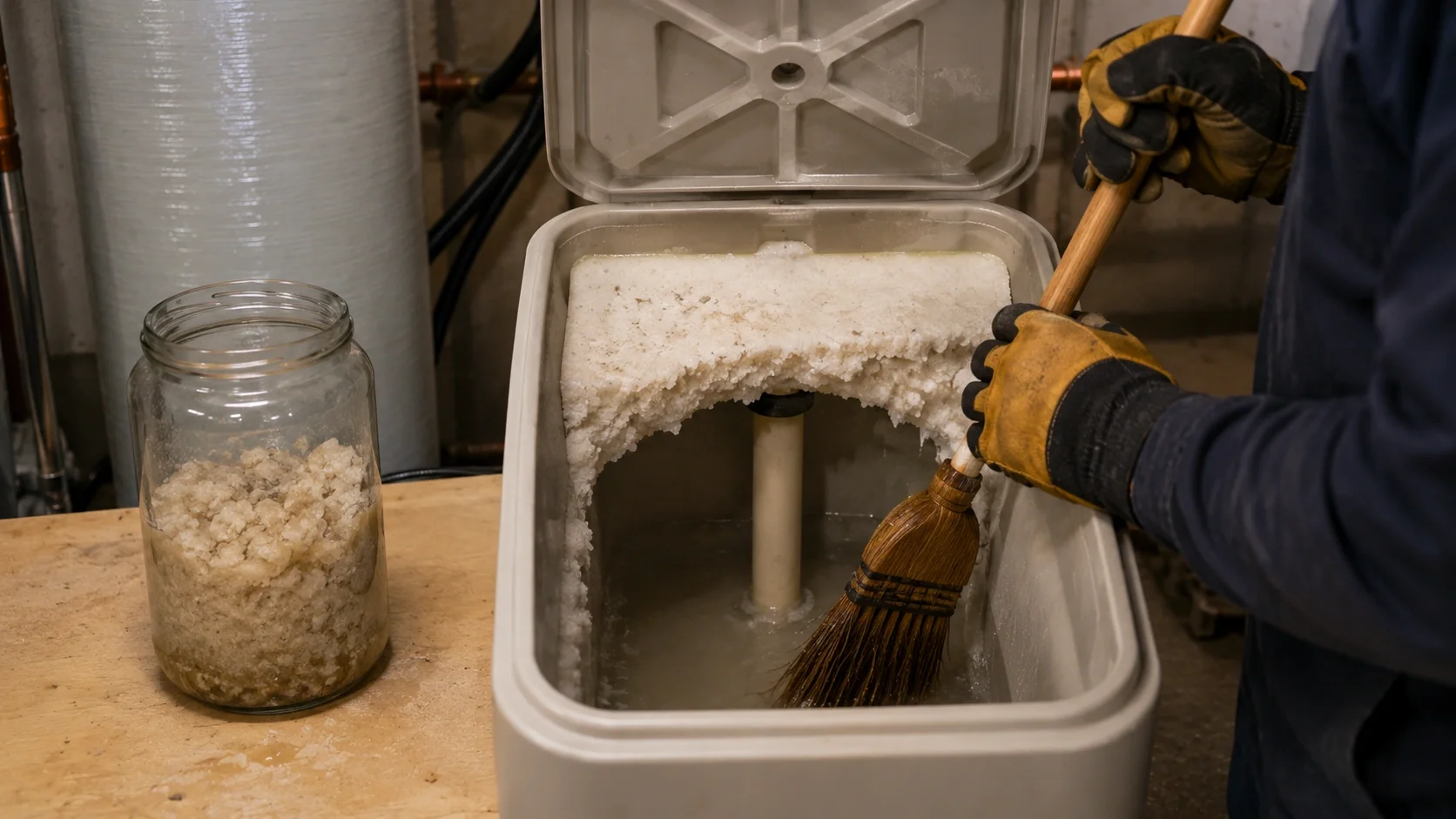 Common salt-related issues in water softeners