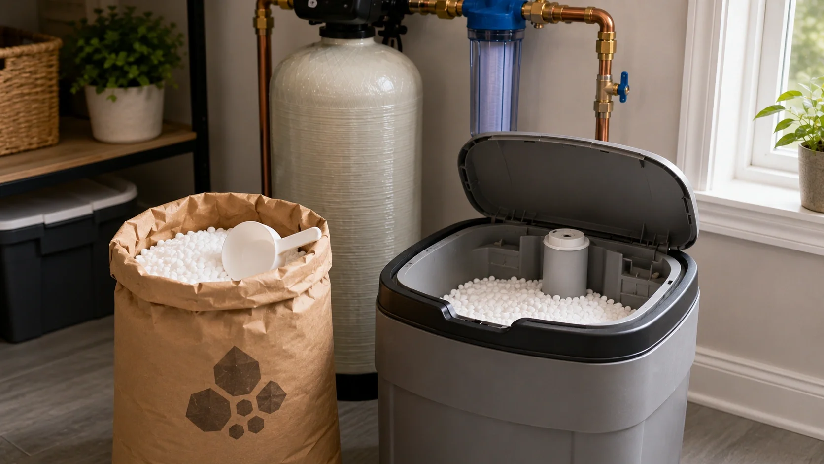 Complete guide to water softener salt pellets