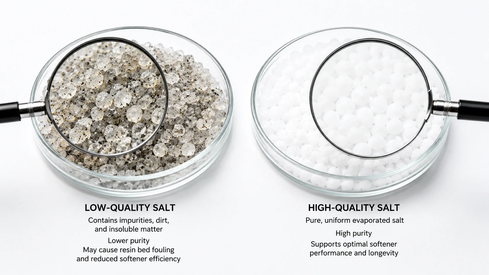 Why water softener salt quality matters for your system