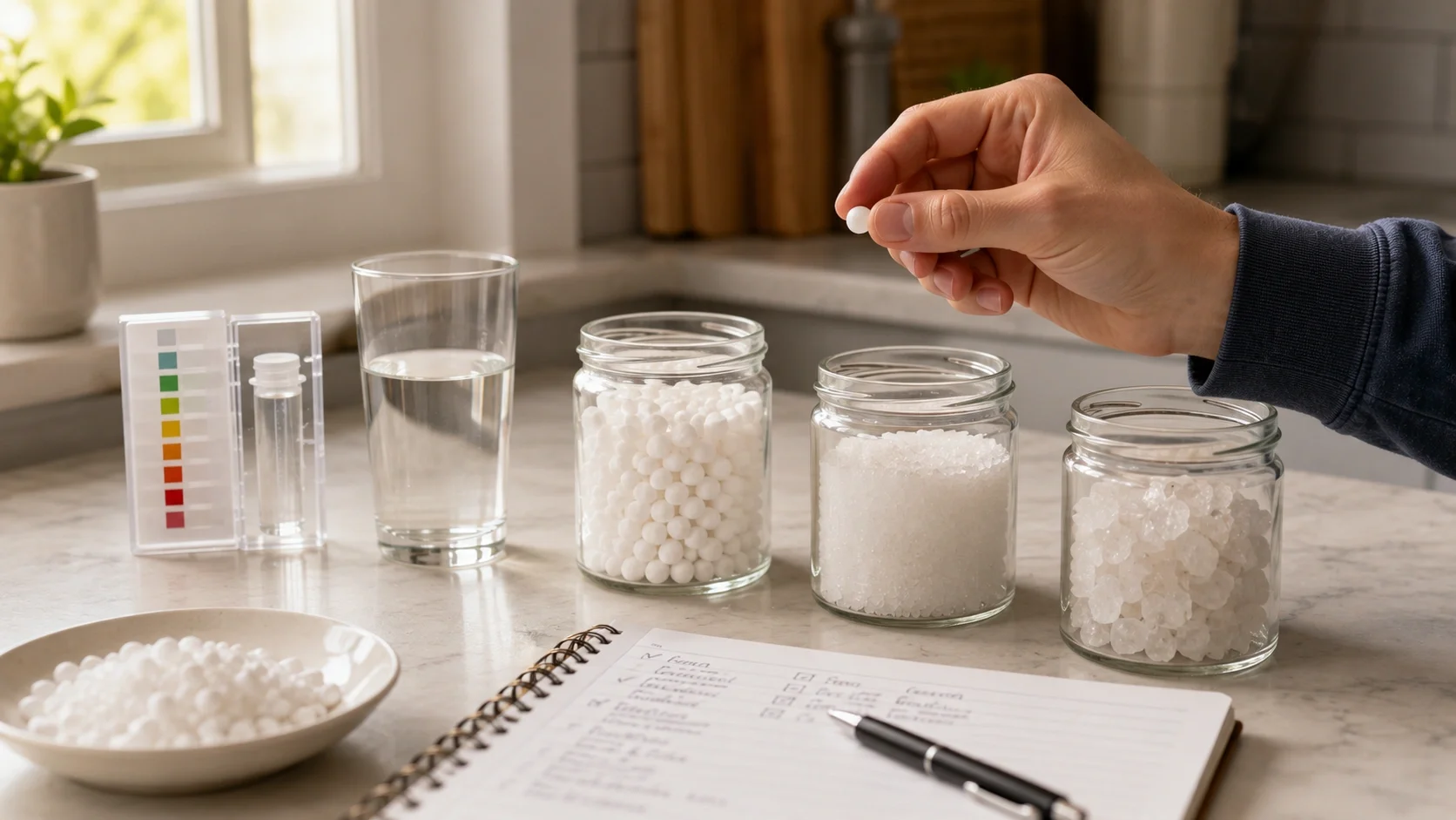 How to choose the right water softener salt