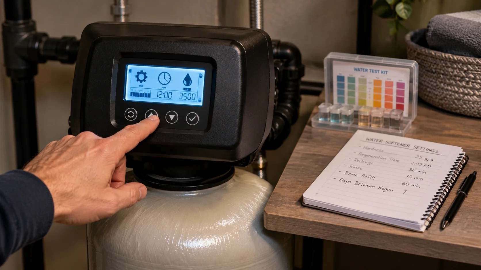 Culligan water softener settings guide
