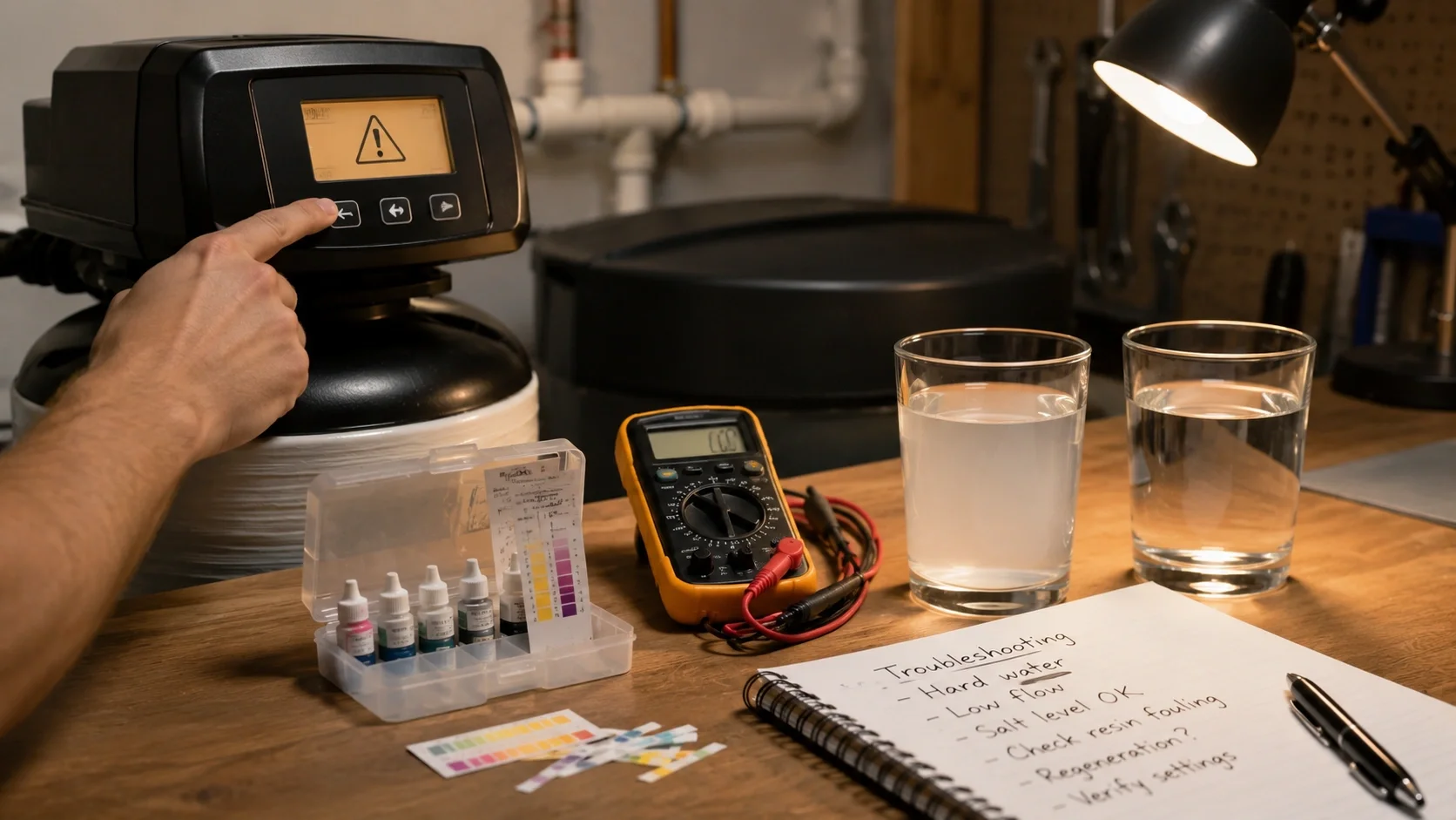 Troubleshooting Culligan water softener settings