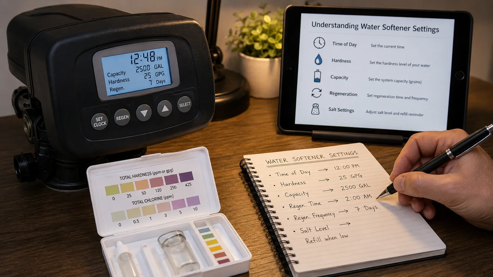 Understanding Culligan water softener settings