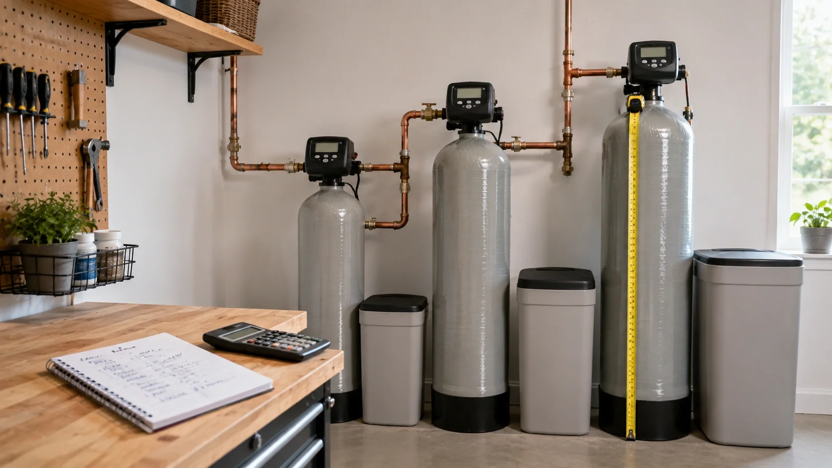 Complete guide to water softener sizing and capacity selection