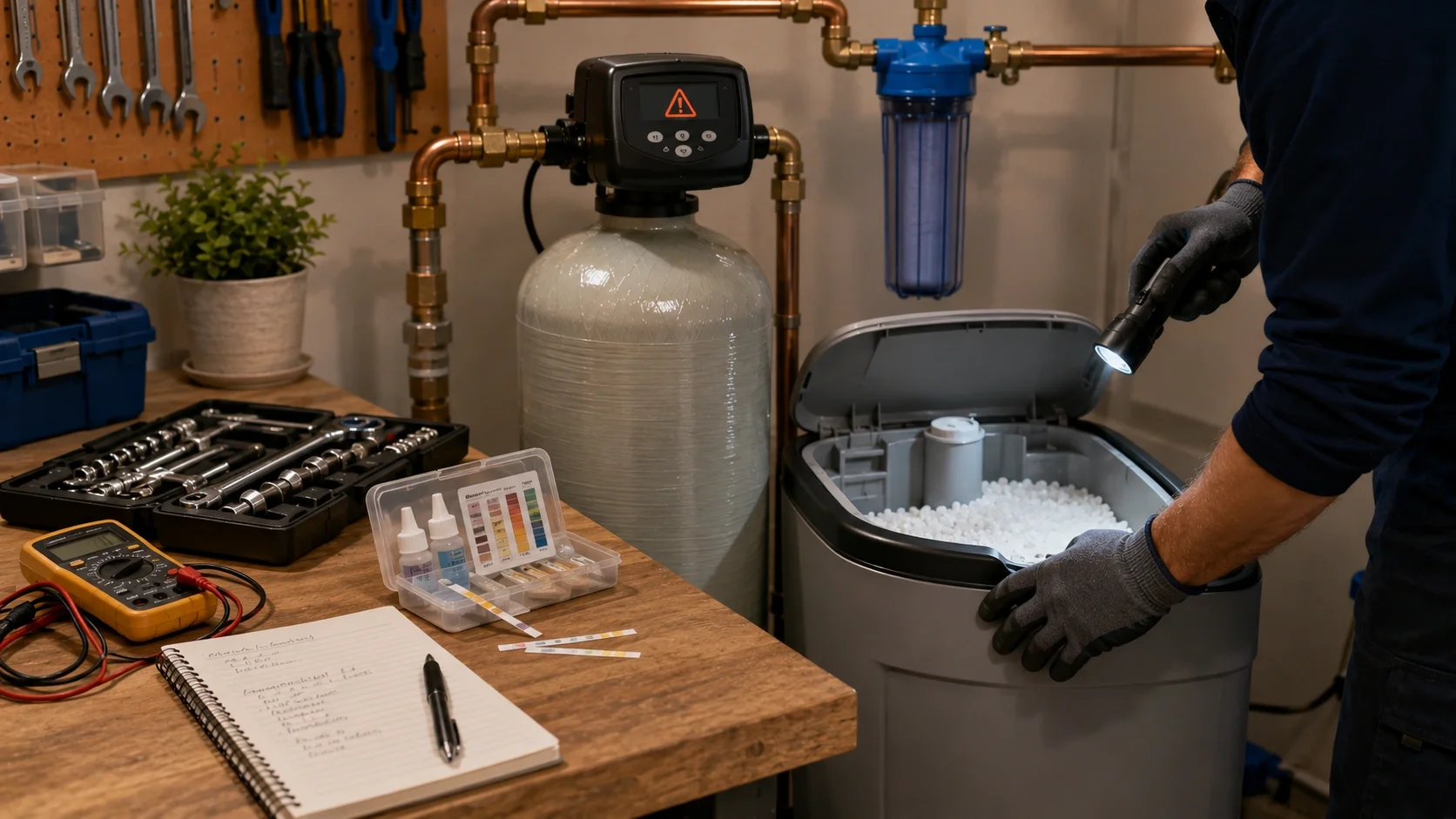 Complete water softener troubleshooting guide