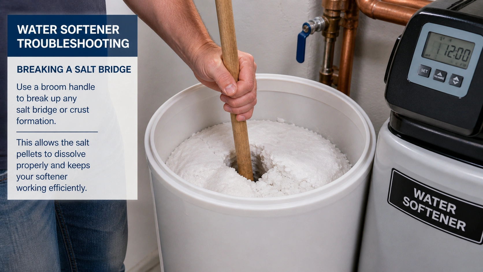 Common water softener problems and troubleshooting solutions